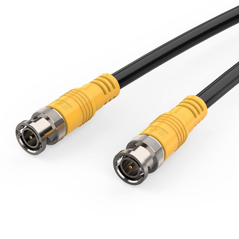 Кабель eKL HD-SDI/3G SDI, 1 метр, разъем BNC, чистая медь 75-5, поддержка 1080P, для камер видеонаблюдения SDC010