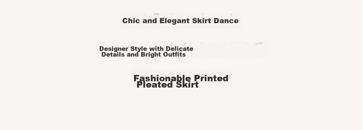 Chushen Oriental Minimalist-Style New Chinese-Style Midi Skirt for Women, Printed High-Waist A-Line Pleated Improved Horse-Face Skirt S143B1423 3
