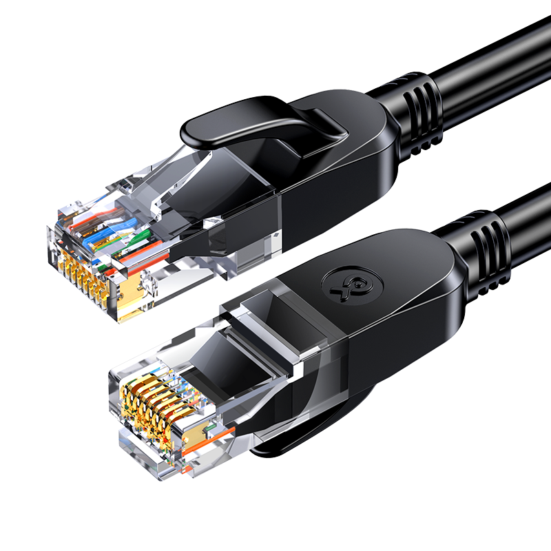 BIAZE Cat6 Ethernet Cable, 2 Meters, Gigabit High-Speed Broadband Cable, CAT6 Network Engineering Home Computer Router Monitoring Patch Cord, 8-Core Twisted Pair Finished Patch Cable, WX8