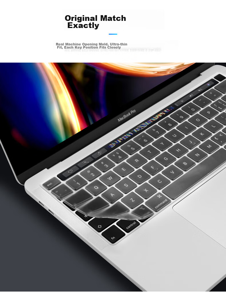 LENTION 2025 Apple MacBook Air 15-Inch Laptop Dust Keyboard Cover, M4 Chip A3241 Notebook Functional Keyboard Cover, Compatible with 2024 M3 Quick Keyboard Cover A3114 7