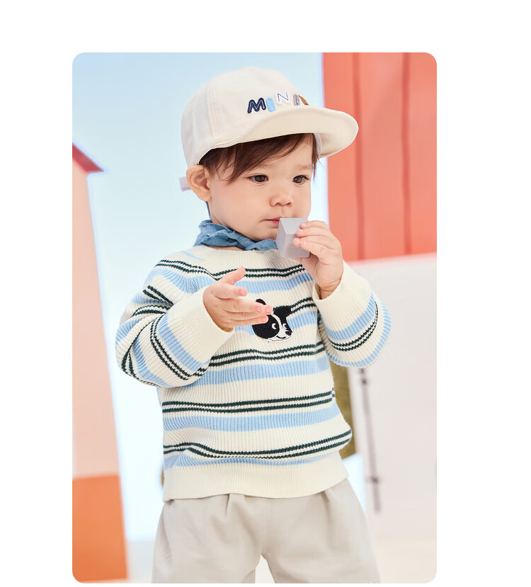 BALABALA Children's Clothing, Kids' Sweater, Boys' Knitwear, Girls' Inner Wear, 2025 Autumn Collection, Loose-Fitting Versatile Style, 209325103202 27