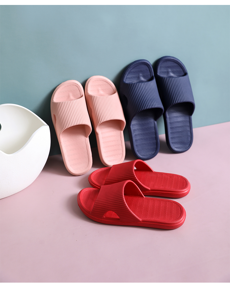 GUOLUOFEI Home Slippers for Men, Summer Indoor Use, Couples Shower Bathroom Squishy Feeling Sandals, Pine Green Color, Size 43-44 8