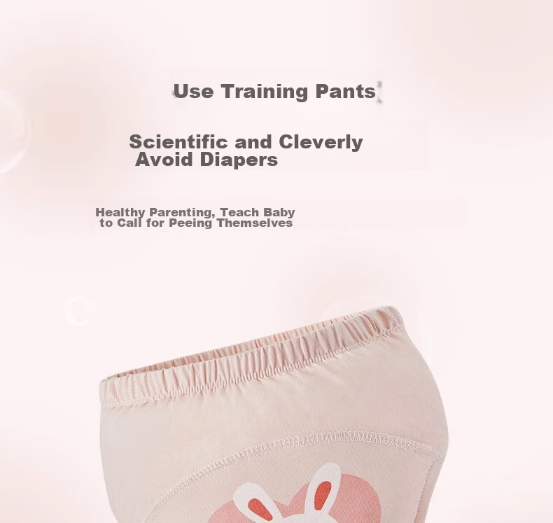 Niduoxiong Toilet Training Pants for Boys And Girls, Baby Diaper Cover-Up, Disposable Diaper Alternative, Washable Underwear 5