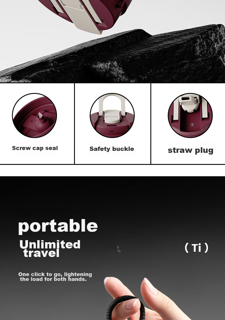 COSTA Pure Titanium 0 Coating Antibacterial Insulated Hot And Cold Coffee Water Cup for Men And Women, Portable Outdoor Car-Mounted High-End Gift Box Set 12