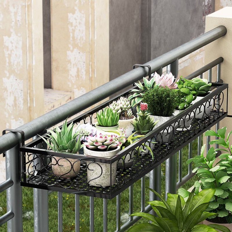 Anerya Flower Stand, Balcony Decorative Multi-Tier Home Storage Rack, Outdoor Iron Art Flower Stand, Living Room Pothos Succulent Plant Pot Shelf