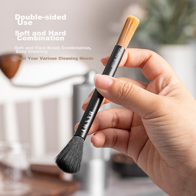 Banwushenghuo Coffee Brush, Coffee Machine Cleaning Brush, Coffee Grinder Cleaning Brush, Coffee Powder Sweeping Brush, Cleaning Brush, Washing Brush, Coffee Accessories