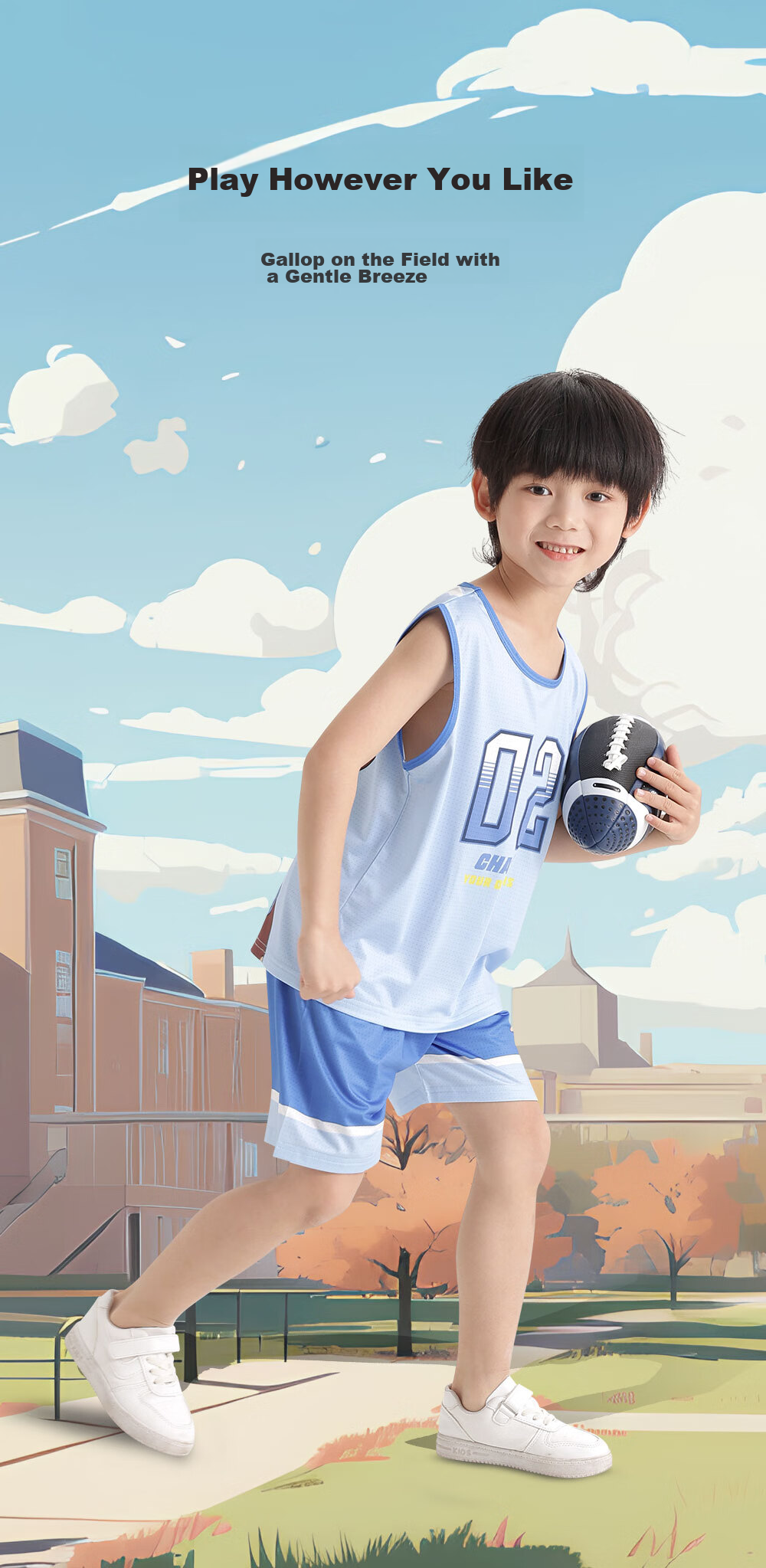 PAW PATROL Class A Children's Quick-Dry Vest Set, Boys' Shorts, Sports Summer Student Cartoon Children's Clothing PA1744A 100 5