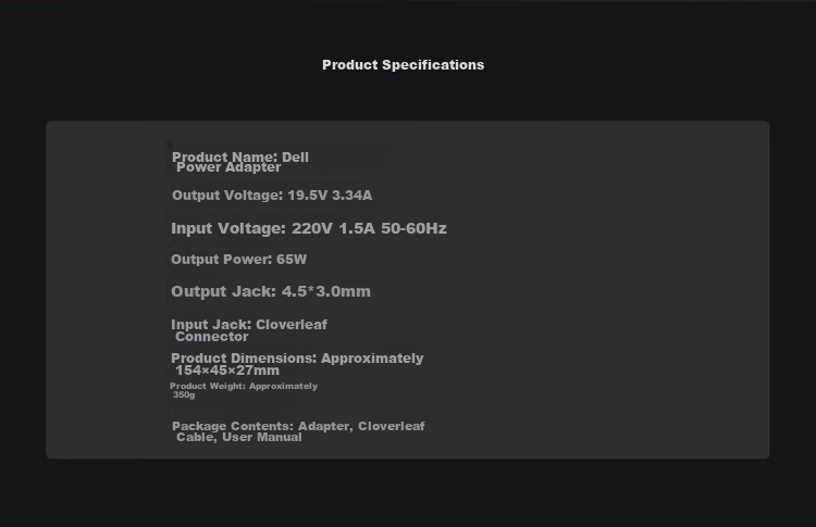 Youpin Suitable for Thunderbolt 911, 19.5V9.23A, Dell, Xiaomi Gaming Laptop ADC180TM, Alienware 180W Laptop Power Adapter G7 Charger Cable 9