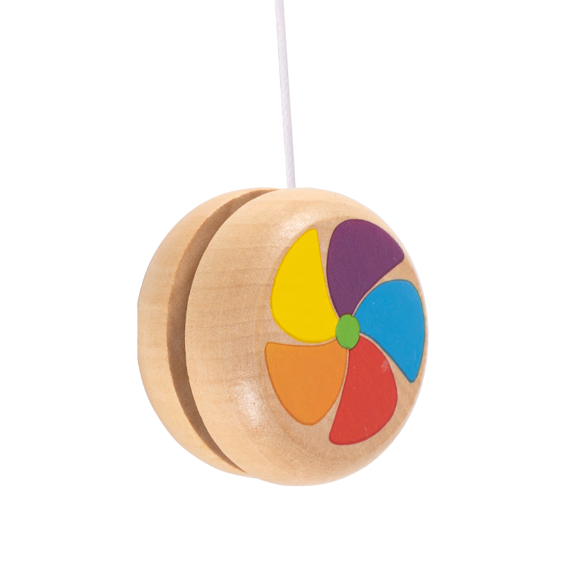 Fuhaier Wooden Yoyo Ball, Educational Toy for Children, Boys And Girls, Kindergarten Early Education, Sharing Gift