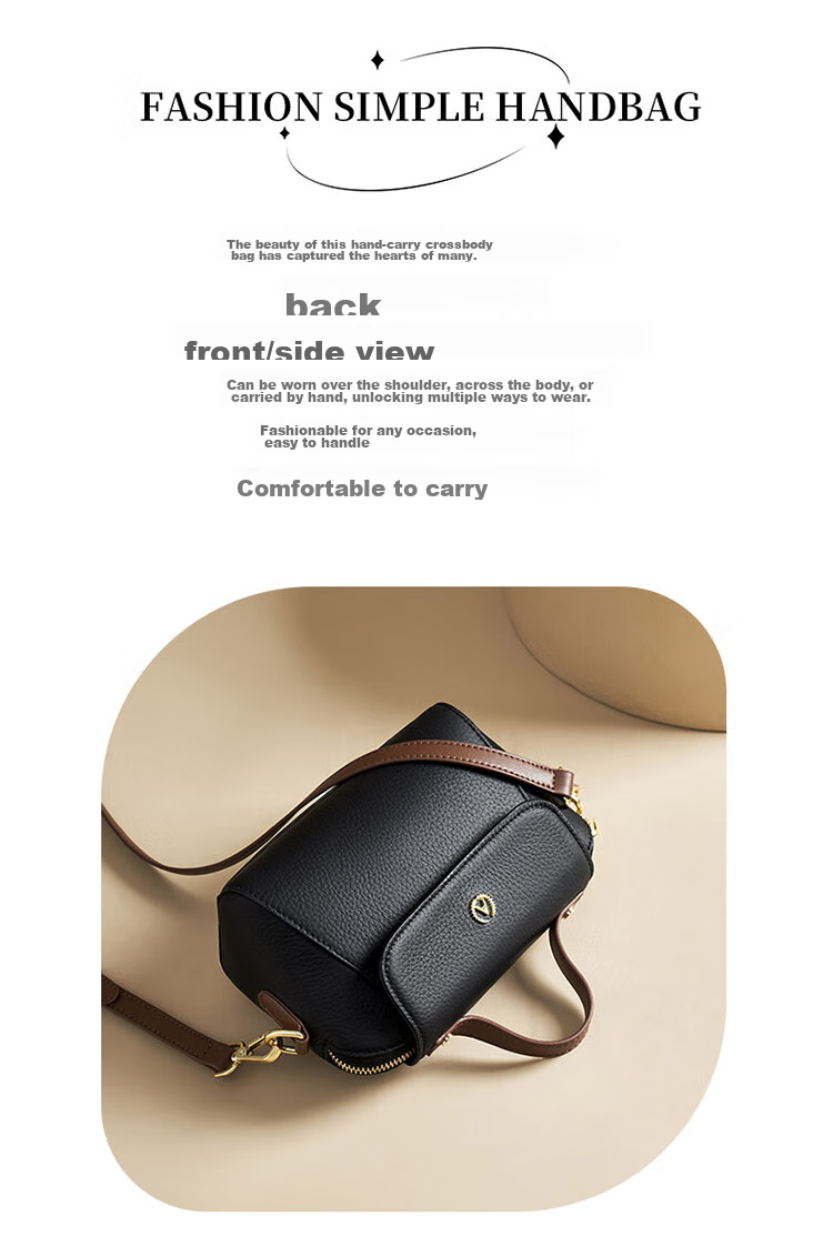 Aokang Women's Handbag, 2026 New Trendy Cowhide Tote Bag, Light Luxury Crossbody Shoulder Bag, Birthday And 520 Gift for Girlfriend Or Wife 3