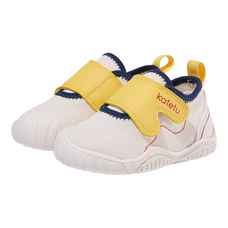 Katetu Toddler Shoes, Infant Functional Shoes, Spring And Summer Children's Shoes, Kindergarten Indoor Shoes, Baby Preschool White Shoes X3CE026