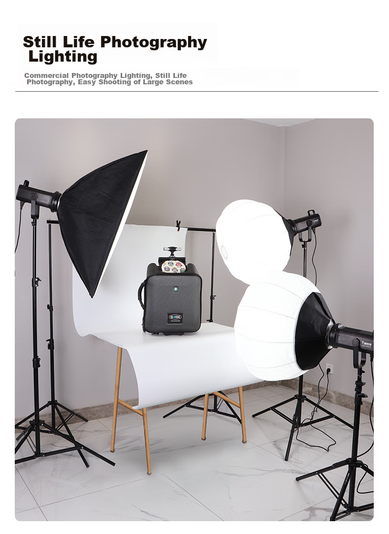 Hakutatz LG-300W Deep Softbox Kit, Live Streaming Fill Light, Professional Photography Lighting, Soft Sunlight Lamp, Continuous Light, Children's Portrait Photography, Video Portrait, Streamer Clothing Light Box Equipment 14