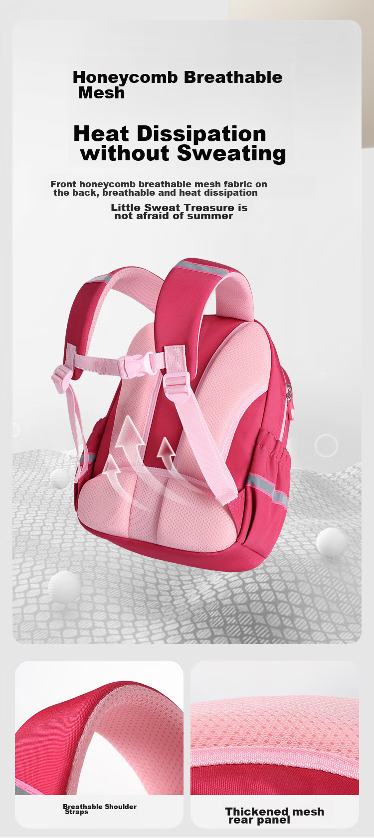 Disney Children's Backpack, Kindergarten Girl First Grade Strawberry Bear, Lightweight Cute Backpack for Boys And Girls, St80264 Blue 7