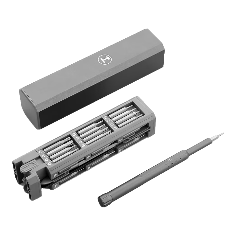 GREENER Precision Screwdriver Set, 46-In Aluminum Case Storage, Multifunctional Portable Laptop Disassembly Tools for Home Use