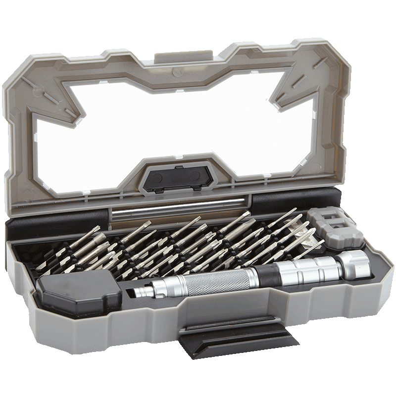 MASTERPROOF S2 Screwdriver Set with Flathead, Phillips, And Small Screwdrivers for Glasses, Phones, Watches, Professional Repair Kit