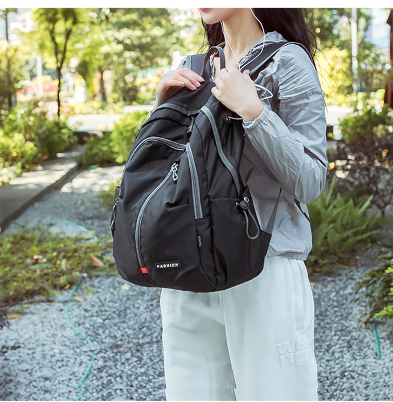 Viney Large Capacity Backpack for Women, Foldable Portable Skin Bag, Ultra-Light Water-Resistant Travel Outdoor Sports Backpack 20