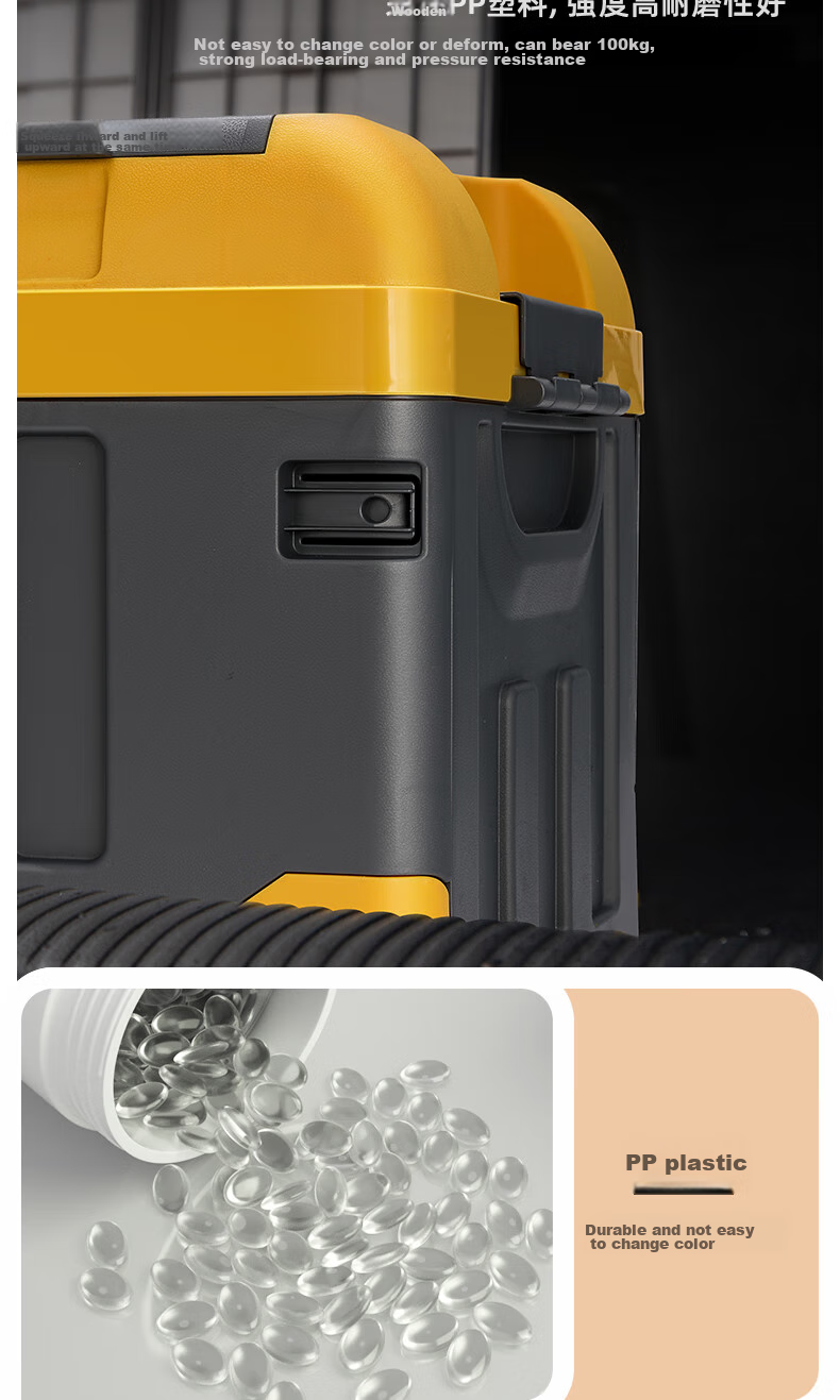 Deli Large Foldable Car Trunk Storage Box, 70L Multifunctional Trunk Organizer, Storage Container for Home And Clothes 4