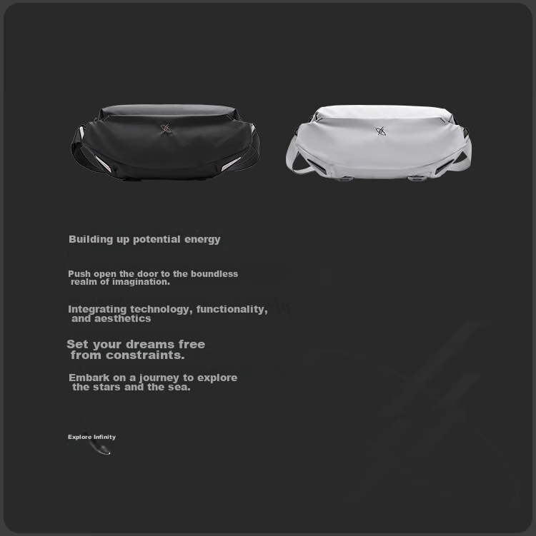 GYXX Polar Star Crossbody Bag for Men And Women, DSLR Mirrorless Camera Bag, Casual Travel Lightweight Shoulder Bag 3