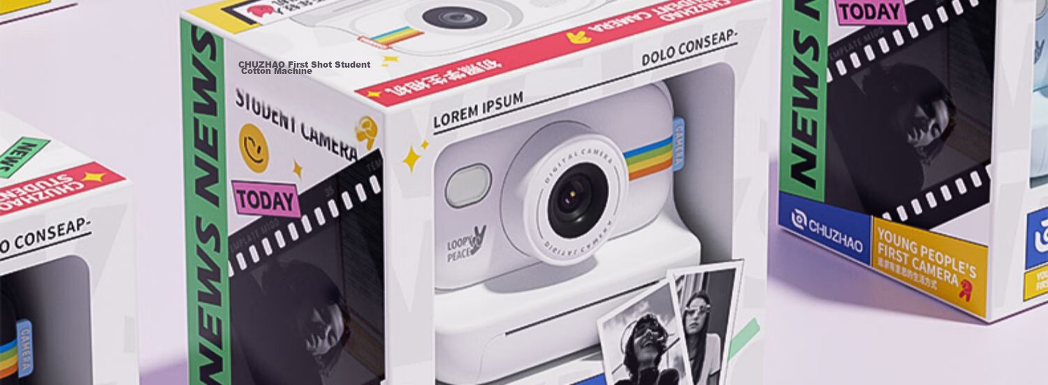 MAQUCC Children's Instant Camera, Direct Photo Output for Students Aged 3-6 Girls' Toy, High-Quality Practical Birthday Gift, 7-8 Years Old, S9 White + 3 Rolls of Film 24