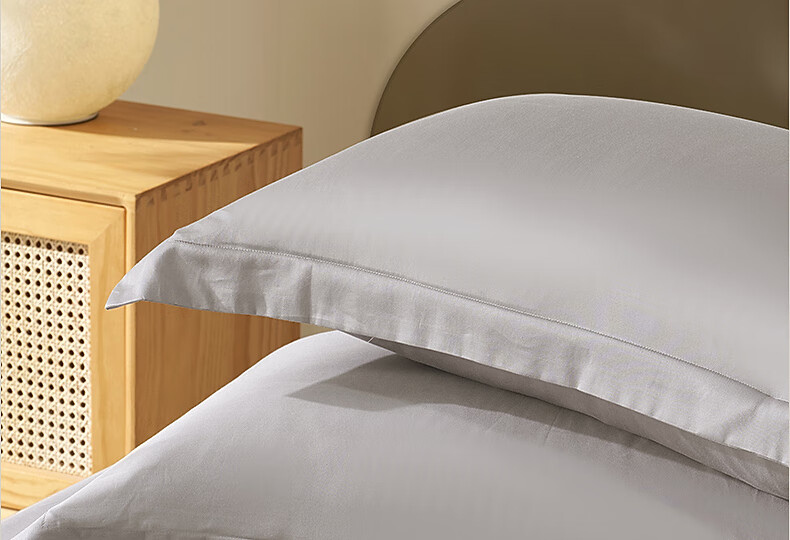 Bailisi Shuixing Jiafang Brand 60-Count Long-Staple Cotton Pillowcase, Single Piece, Double Pillow Cover, High-Count Sateen, for Family Use 13
