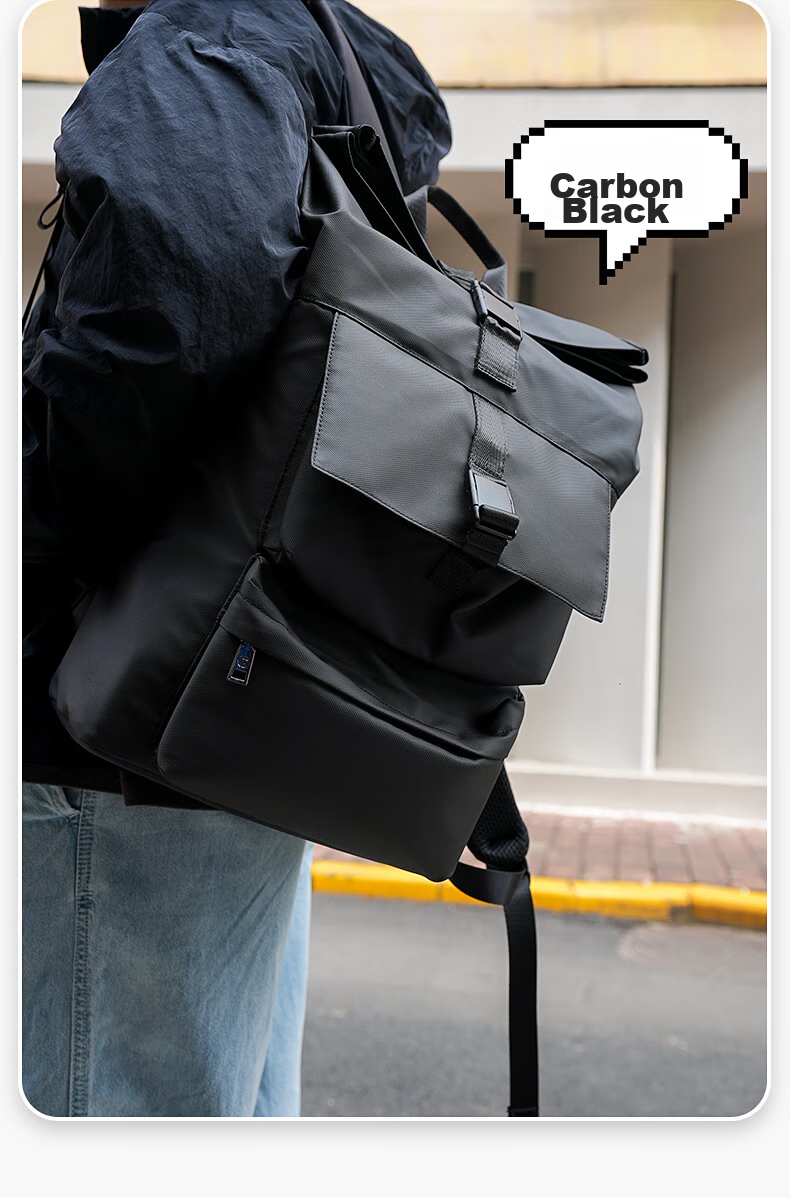 HP X241 Backpack, School Bag, Travel Backpack, Light Business Laptop Bag, Commuter Office Casual Multi-Purpose Large Capacity Multifunctional Compartment Water-Resistant Desig 3