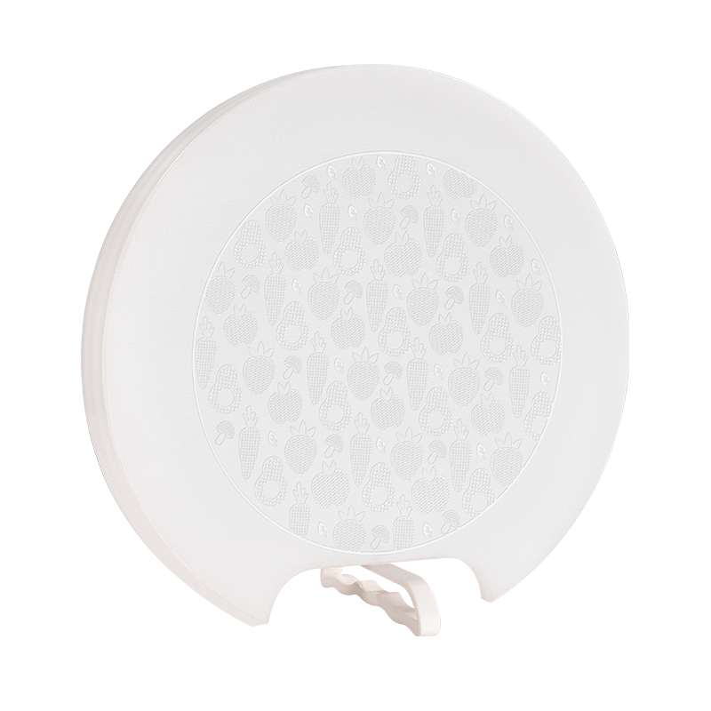 JD Original Cutting Board, Chopping Board for Home Use, Food Contact Grade, Double-Sided PE Thickened, White, 36*1.5cm