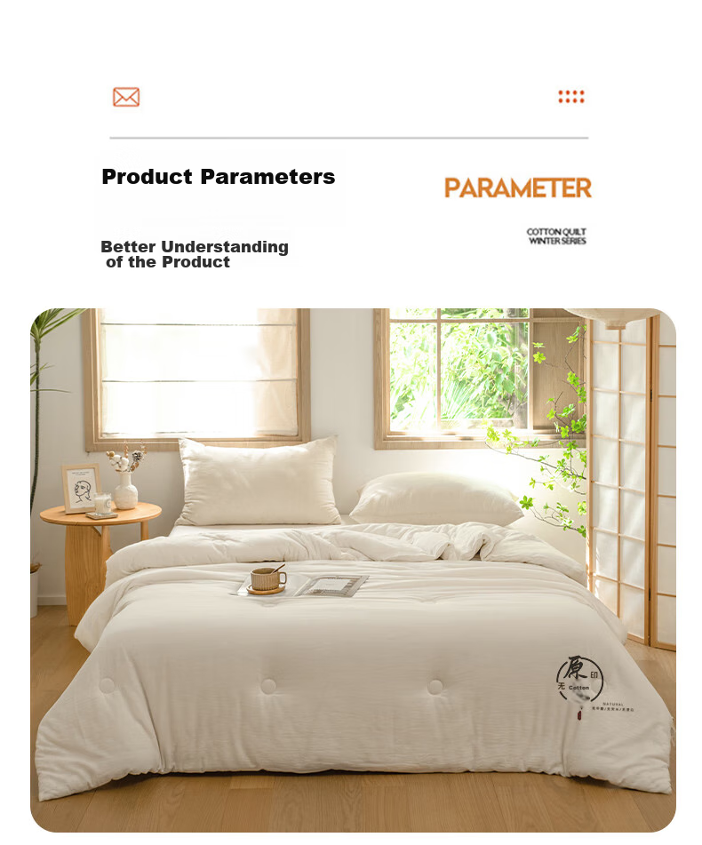 Hengyuanxiang Class A 100% Xinjiang Cotton Quilt, 200*230cm Double Size, Thickened 6 Jin, All Seasons Spring And Autumn Comforter, Air Conditioning Quilt, Cotton Blanket 18