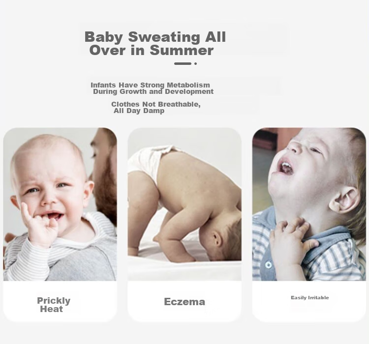 9I9 Baby Sleeping Bag, Summer Thin Pure Cotton, Sleeveless Vest for Infants, Newborn Pajamas, Anti-Kick Blanket, Air Conditioning Room Romper 3