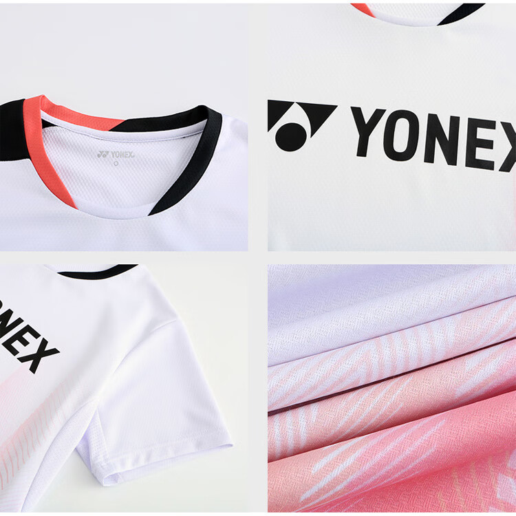 YONEX Badminton Shirt, Breathable Quick-Dry Sports T-Shirt for Women, 210143BCR Denim Navy Blue O/XL 7