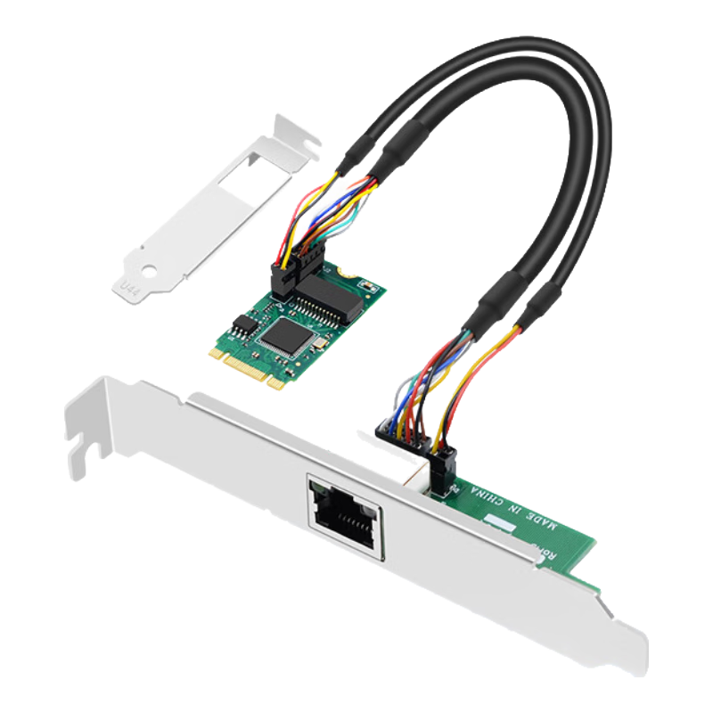 EB-LINK I210 Chip M.2 to Gigabit Single-Port Desktop (M2 B+M KEY) Ethernet Mini Wired Network Card Server Embedded Industrial Control Machine
