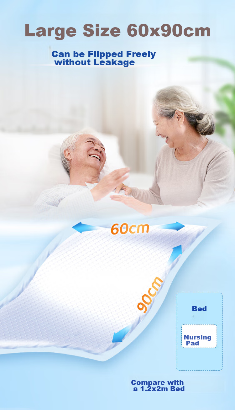 Dr.P Lightweight Nursing Pad XL 10 Pieces (Size: 60cm*90cm), Baby Postpartum Mattress, Elderly Incontinence Pad 6