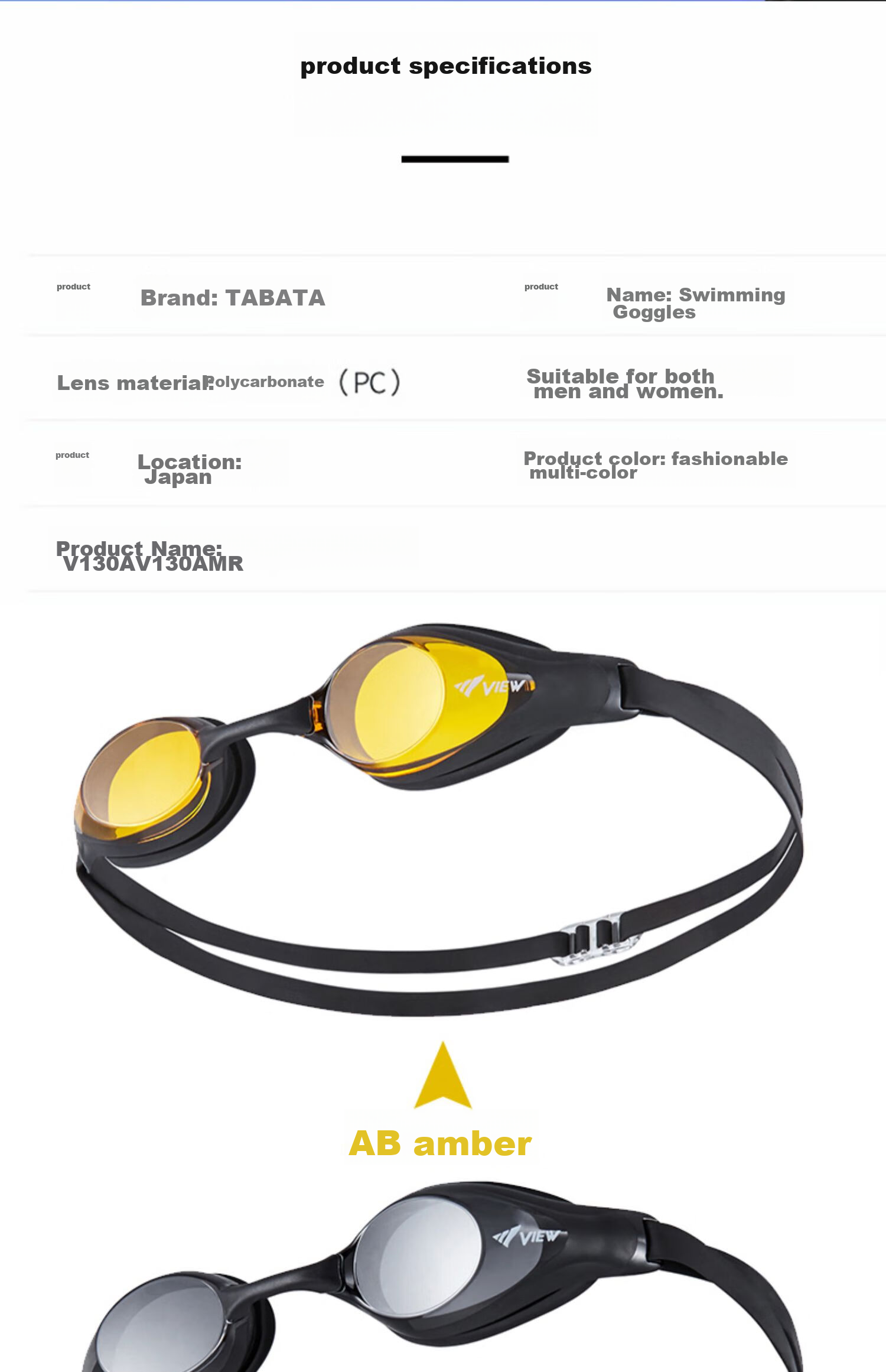 View Competitive Swimming Goggles for Men And Women, High-Definition Anti-Fog Waterproof Professional Anti-Pinch Diving Equipment 9
