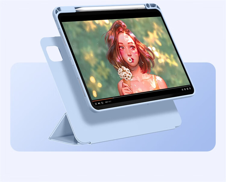 Baseus iPad Pro Case Apple Tablet Protective Cover [Heightened Design | Magnetic Detachable] Compatible with 2025/24 iPad Pro 13-inch 18