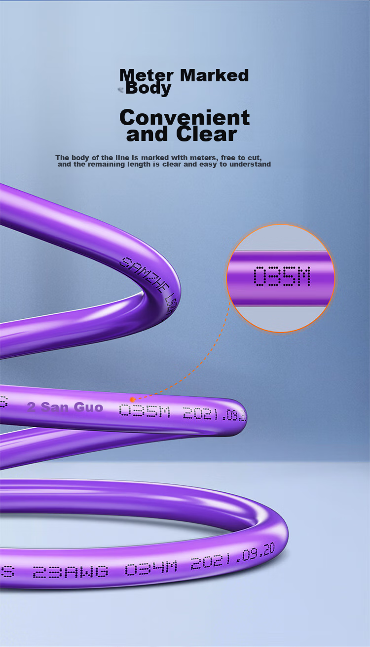 SAMZHE CAT7 10G Dual-Shielded Ethernet Cable [0.57±0.008mm Pure Copper Core] CAT7 Anti-Interference Low Smoke Zero Halogen Engineering Home Network Box Cable 25 Meters 7025SZP 12