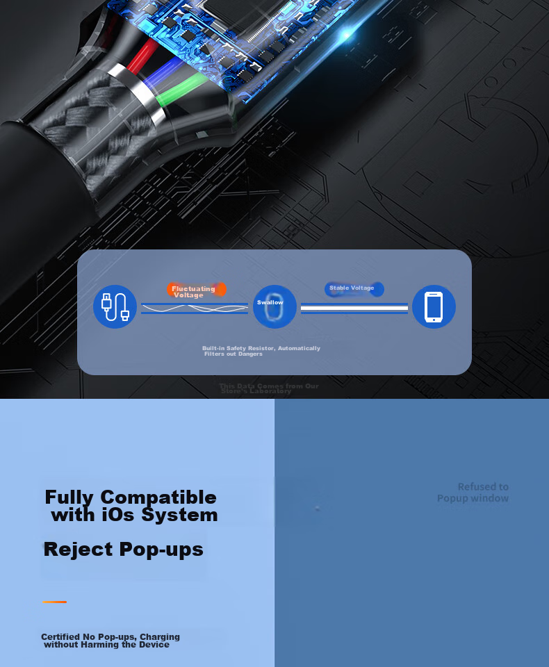 Nengshi Apple Charging Cable, IPhone 14 Data Cable, PD Fast Charging Cable, 30W Charger Cable, Suitable for 13 Pro Max/12 Plus/11 XS Phones, Charging Cable 2 Meters Black 8