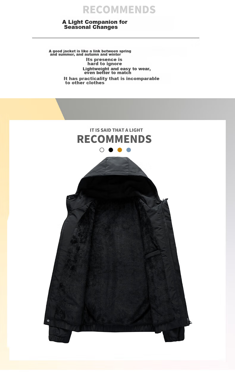 Touhaoqingnian Men's Windbreaker Jacket for Spring And Autumn, Trendy Workwear Style, Plus Size Loose-Fitting Hooded Coat for Sports, Green, 7XL 2