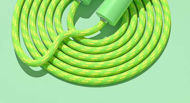 Oufanda Jump Rope for Children, Primary And Secondary School Students, Kindergarten Exam Speed Training Exercise, Sports Sand-Specific Non-Tangling Cotton Rope 5