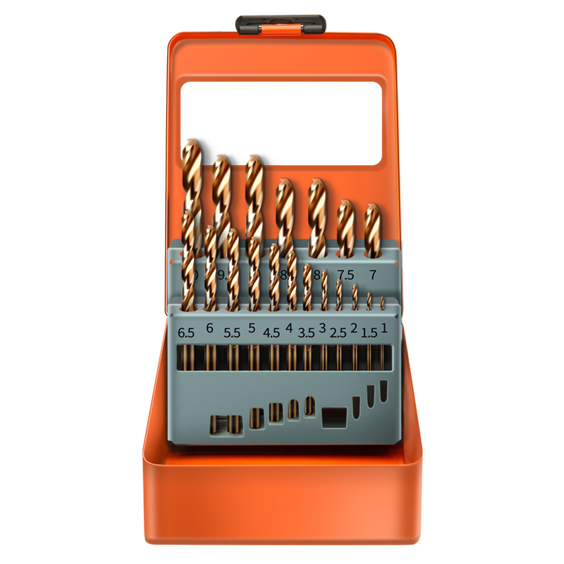 DELIXI ELECTRIC High-Hardness Twist Drill Bit for Stainless Steel, Alloy Steel, Iron, Durable High-Speed Steel Drilling DLX-042 [4.0mm]