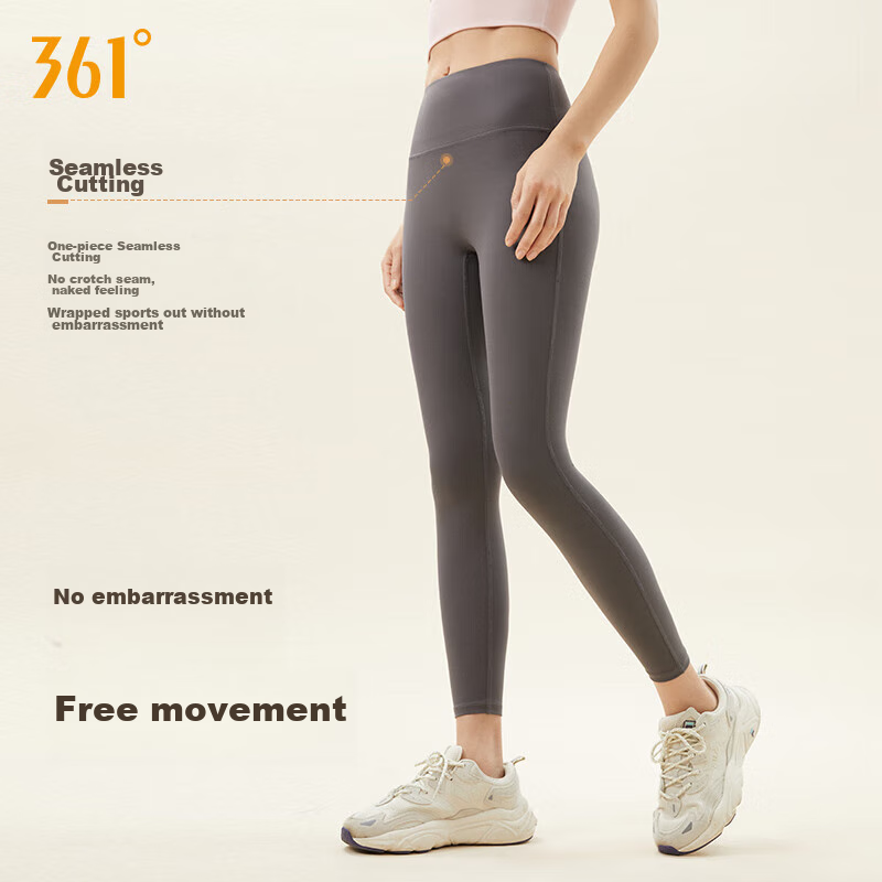 361° Sports Fitness Pants Yoga Leggings for Women, Autumn High-Waisted Butt-Lifting Slimming Shapewear Running Workout Yoga Wear