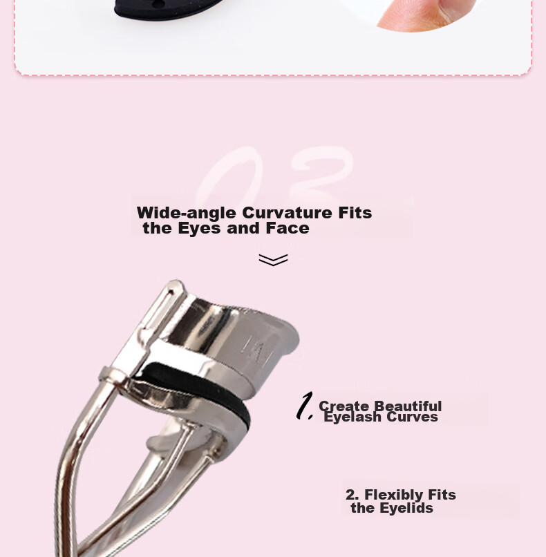 Beiyin (KAI), Imported from Japan, Curved Eyelash Curler (19.5 Degrees), Long-Lasting Curl, Gentle on Lashes 6