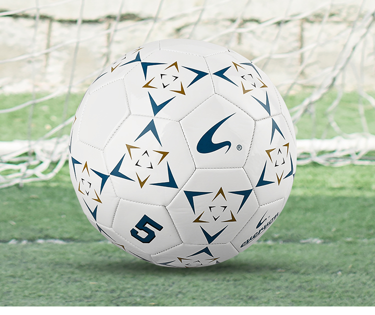 EVERVON Soccer Ball for Children And Adults Training Standard, Durable Machine-Stitched Football, Size 5 TPU Soccer Ball, EFP5-885 10