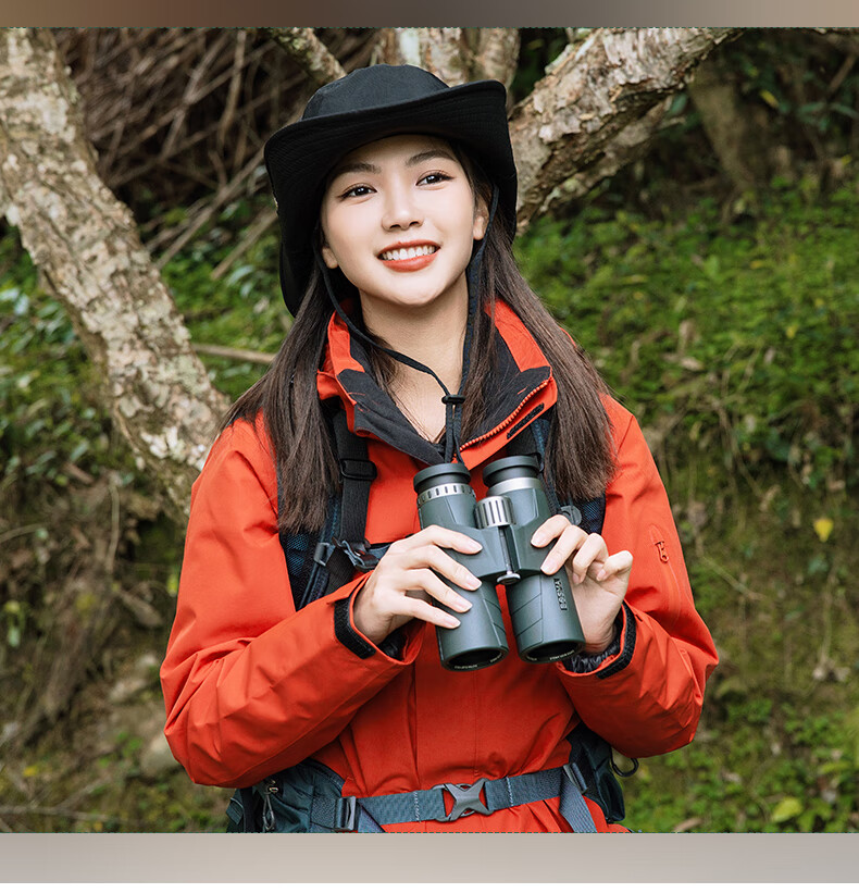 BOSMA Qinglong 10X42 APO 92% High Transmittance 70° Ultra Wide Angle Dual ED Field Flattening Magnesium Alloy HD Binoculars 19