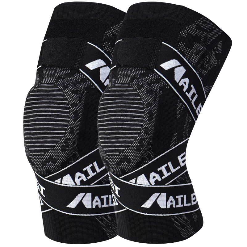 NAILEKESI Knee Brace Professional Sports Men's Knee Joint Protector Half-Moon Ligament Injury Fixation Bandage Compression for Badminton And Basketball