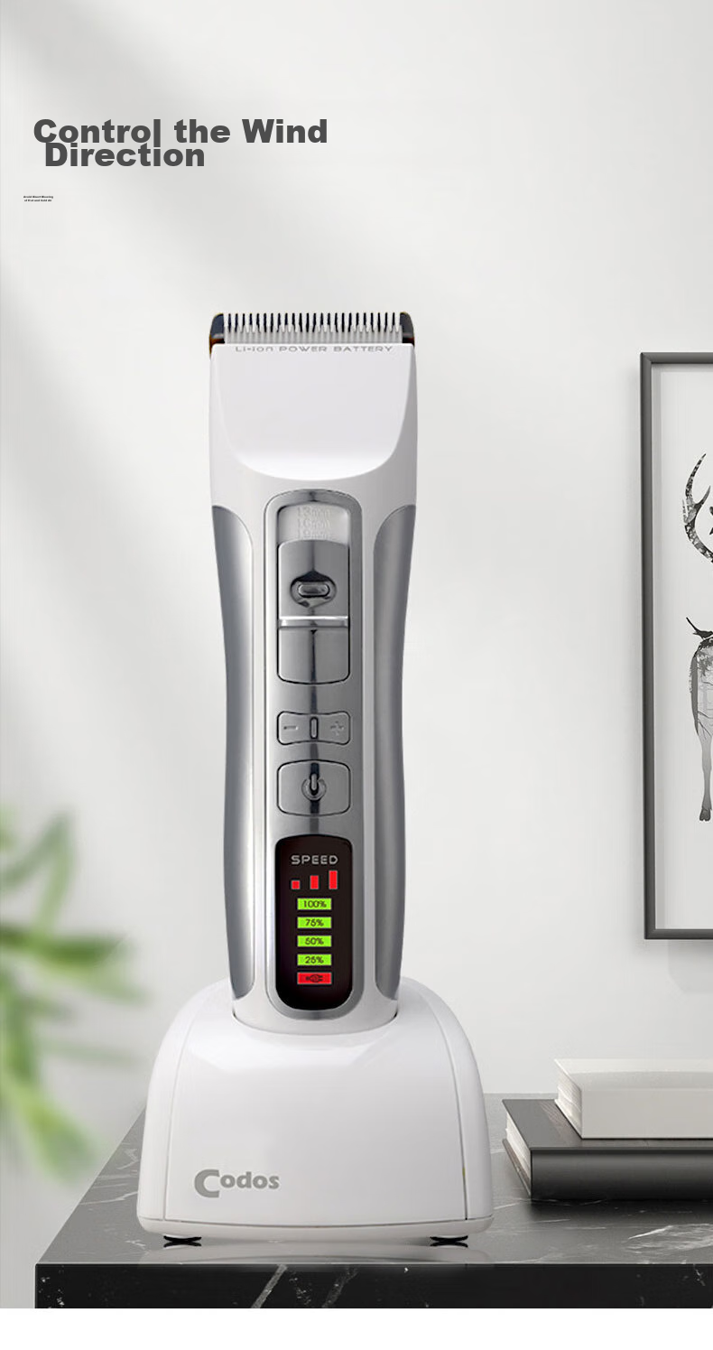 Codos 921 Electric Hair Clipper, Hair Trimmer, Professional Salon Use, Rechargeable, Graduation Gift 12