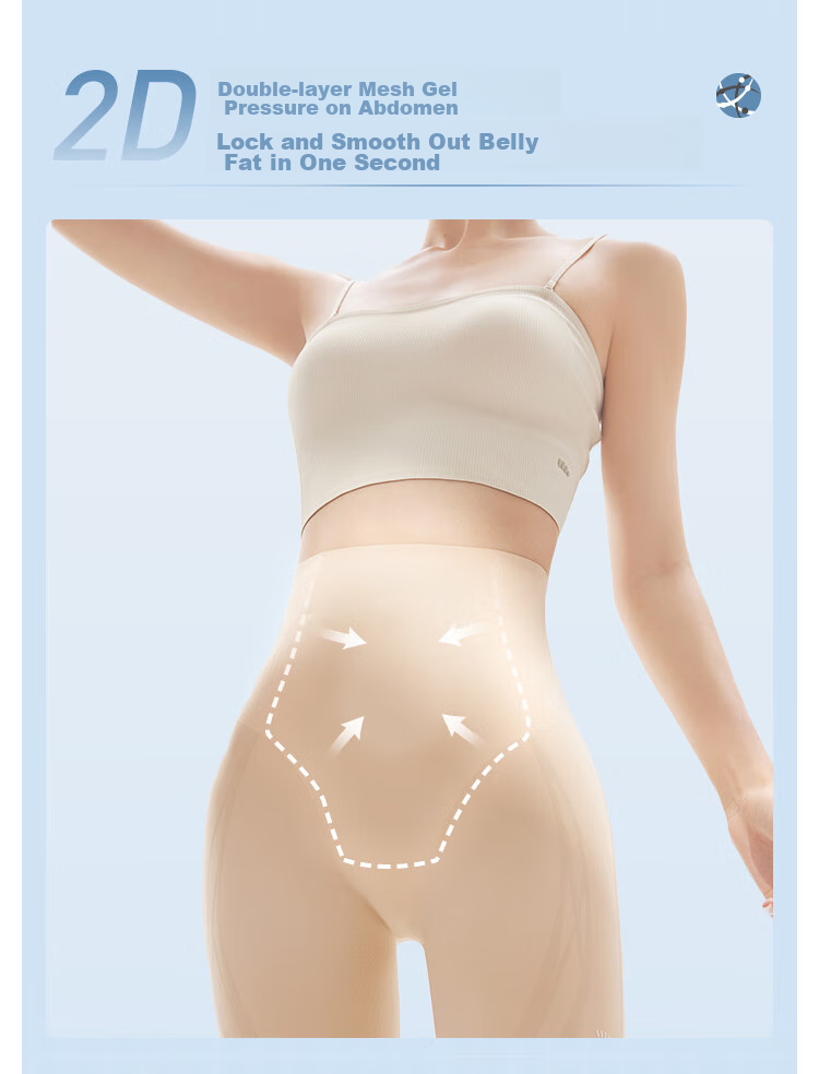 Beneunder Women's High-Waisted Shapewear Underwear, Tummy Control, Butt-Lifting, Waist-Slimming, Tummy-Reducing Safety Shorts 10