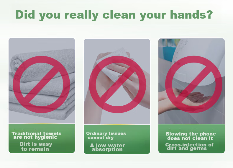 Weiyimei Hand Towels, 1-Ply, 150 Sheets * 10 Packs, Commercial Use, Bathroom Dry Wipes, Thickened Pull-Out Paper Towels, Whole Box VS6211 4