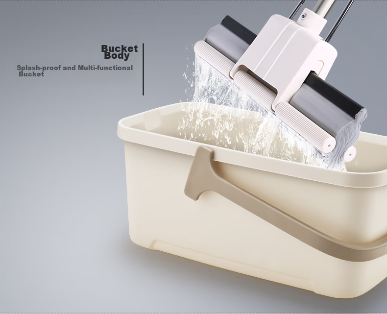 Dawei Foldable Mop Bucket, 10L Large Capacity, Thickened Rectangular Water Bucket, Foldable Cleaning Bucket R3 6