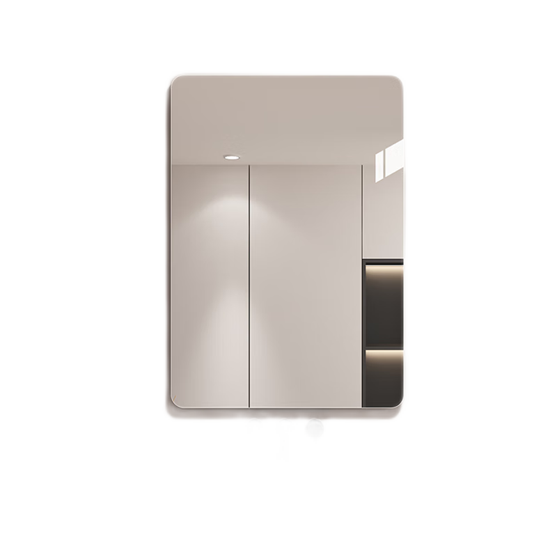 XIAOJIANGCAI Bathroom Mirror, High-Definition Frameless Shower Mirror, 70*90 Cm