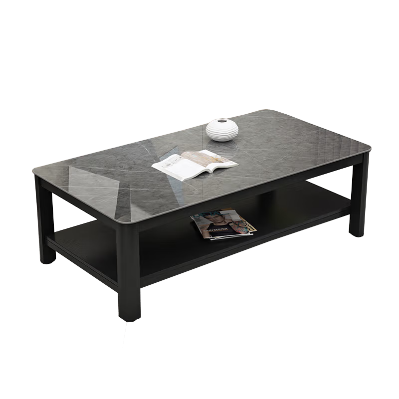 Fanshe Coffee Table, Living Room Tea Table, Office Coffee Table, Small Apartment Glass Sofa Table, Modern Minimalist Tea Table