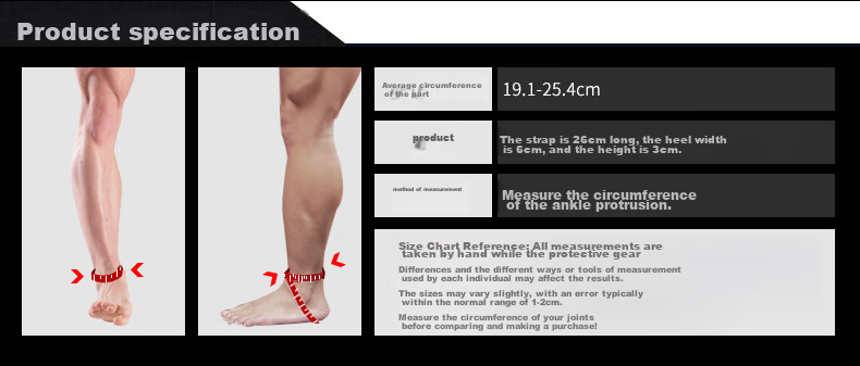 LP 757CN Ankle Brace, Highly Breathable, Open-Back Design for Outdoor Sports, Stabilizes Ankle Joint, Provides Support, One Size Fits All 6
